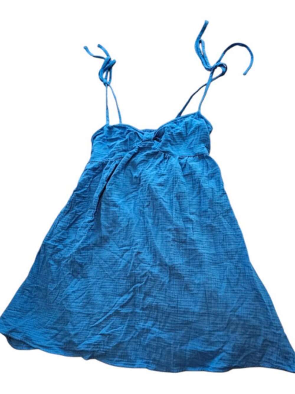 Shein Large Blue Sleeveless Shirt